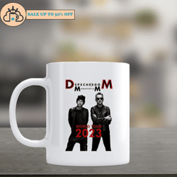 vintage 2023 depeche mode memento mori world tour mug