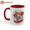 Vintage Valentine's Day Teddy Bear Red Valentine's Day Coffee Mug.jpg
