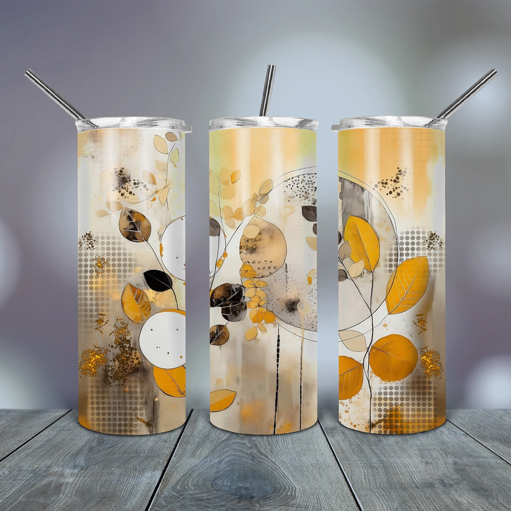 Autumn Colors Design Tumbler Wrap 20oz skinny tapered straight template digital download sublimation graphics instant download sublimation.jpg