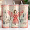 Christmas Angel Tumbler Wrap PNG, 20 oz Skinny Tumbler Sublimation Design Digital Download Instant Digital Only, Retro Holiday Tumbler Wrap.jpg