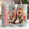 Cowgirl Tumbler Wrap PNG, Sublimation Digital Download, 20oz Skinny Tumbler Design, Instant Digital Download Only, Country Western Boots.jpg