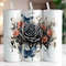 Halloween Spider Web Rose Tumbler Wrap 20oz Skinny Tumbler Sublimation Design Digital Download PNG Instant Digital Only, Whimsigoth Tumbler.jpg