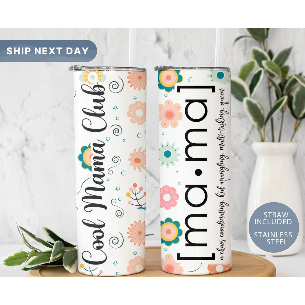 Cool Mama Club Tumbler • Mama Definition Tumbler • Mother's Day Gift • Gift for Mama • Cool Mommy Gifts • Custom Mom Travel Cup(TM-146 Cool).jpg