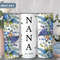 Floral Nana Est 2023 Tumbler • Mother's Day Gift Ideas • Custom Tumbler for Nana • Custom Nana Tumbler • 20 oz Skinny Tumbler (TM-118 Nana).jpg