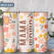 Mother Daughter Personalized Tumbler , Custom Mom Tumbler with Name, Floral Skinny Tumbler, Mothers Day Gift, Gift for Mom, (TM-61NAME).jpg