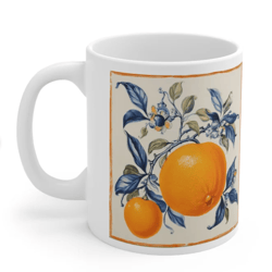 orange blossom art design coffee mugs, christmas mugs, funny, art coffee mugs, coffee cups, coffee mugs, trendy
