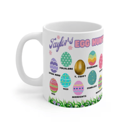 Swift Easter Egg Ceramic Mug, Eras Tour Merch, Eras Merch, Taylor Merch, Eras Accessories, Swift Gift, Swift Mug,