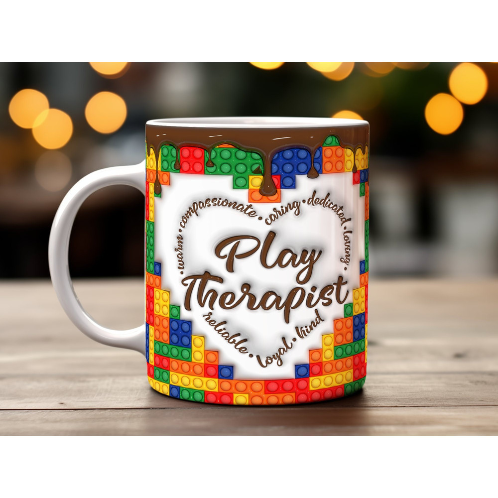 Play Therapist Sublimation Mug Design Download PNG, 11 - 15 Oz Digital Mug Wrap PNG Download.jpg