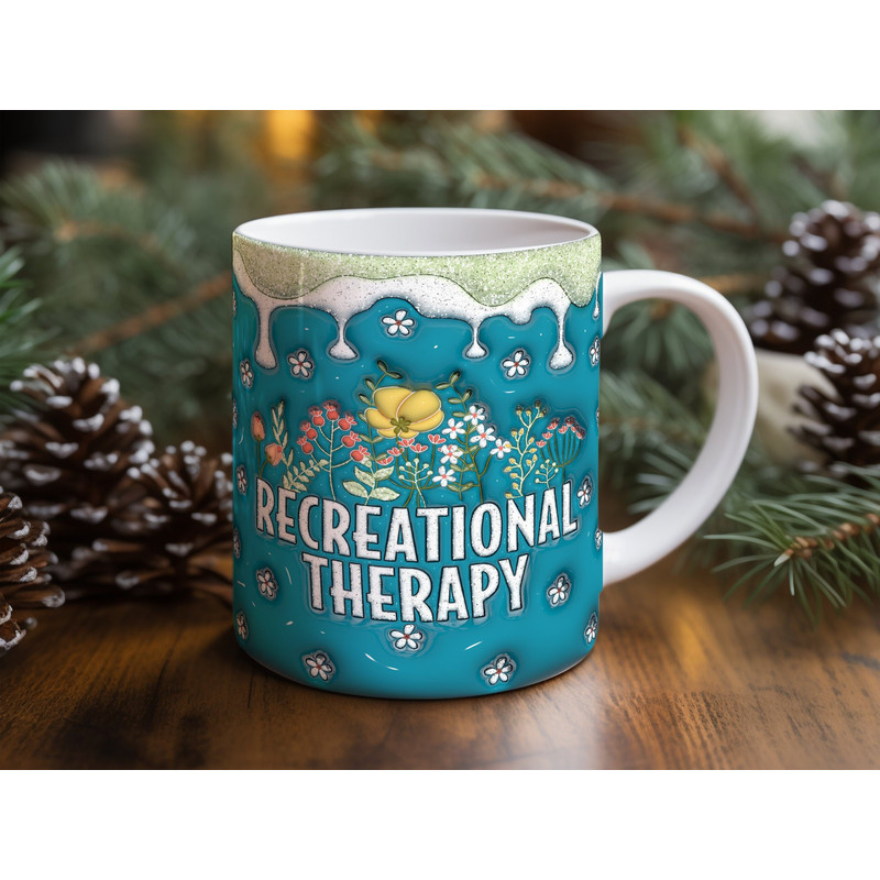 Recreational Therapy Sublimation Mug Design Download PNG, 11 - 15 Oz Digital Mug Wrap PNG Download.jpg