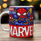 Spiderman Sublimation Mug Design Download PNG, 11 - 15 Oz Digital Mug Wrap PNG Download 2.jpg