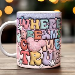 Whimsical Cartoon movies Inspired Mug, Ceramic Coffee Mug, Funny Coffee Mug