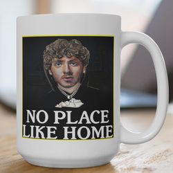 jack harlow no place like home mug, jack harlow industry baby mug, jack harlow rapper