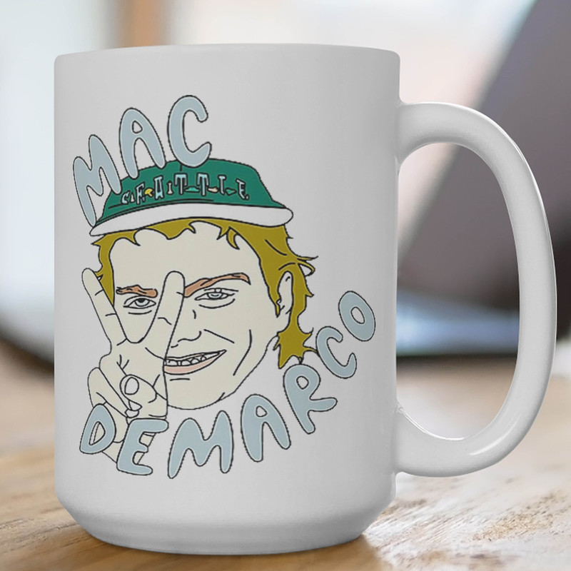 MAC DEMARCO Coffee Mug, Mac Demarco McBriare Samuel Lanyon, Mac Demarco Fan Mug, Roll Night Club Mug, Mac Demarco Chamber Of Reflection Mug 2.jpg
