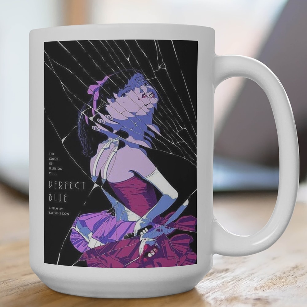 PERFECT BLUE Mima Kirigoe, Homage, Satoshi Kon, Anime Manga Otaku Merch, Graphic, Coffee, Birthday, Friend, Office Gift, Work, Ceramic, Tea.jpg