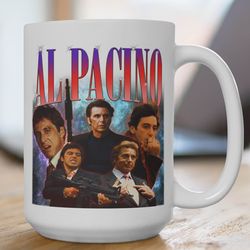 retro al pacino mug, al pacino the godfather mug, al pacino homage mug, work mug, ceramic mug