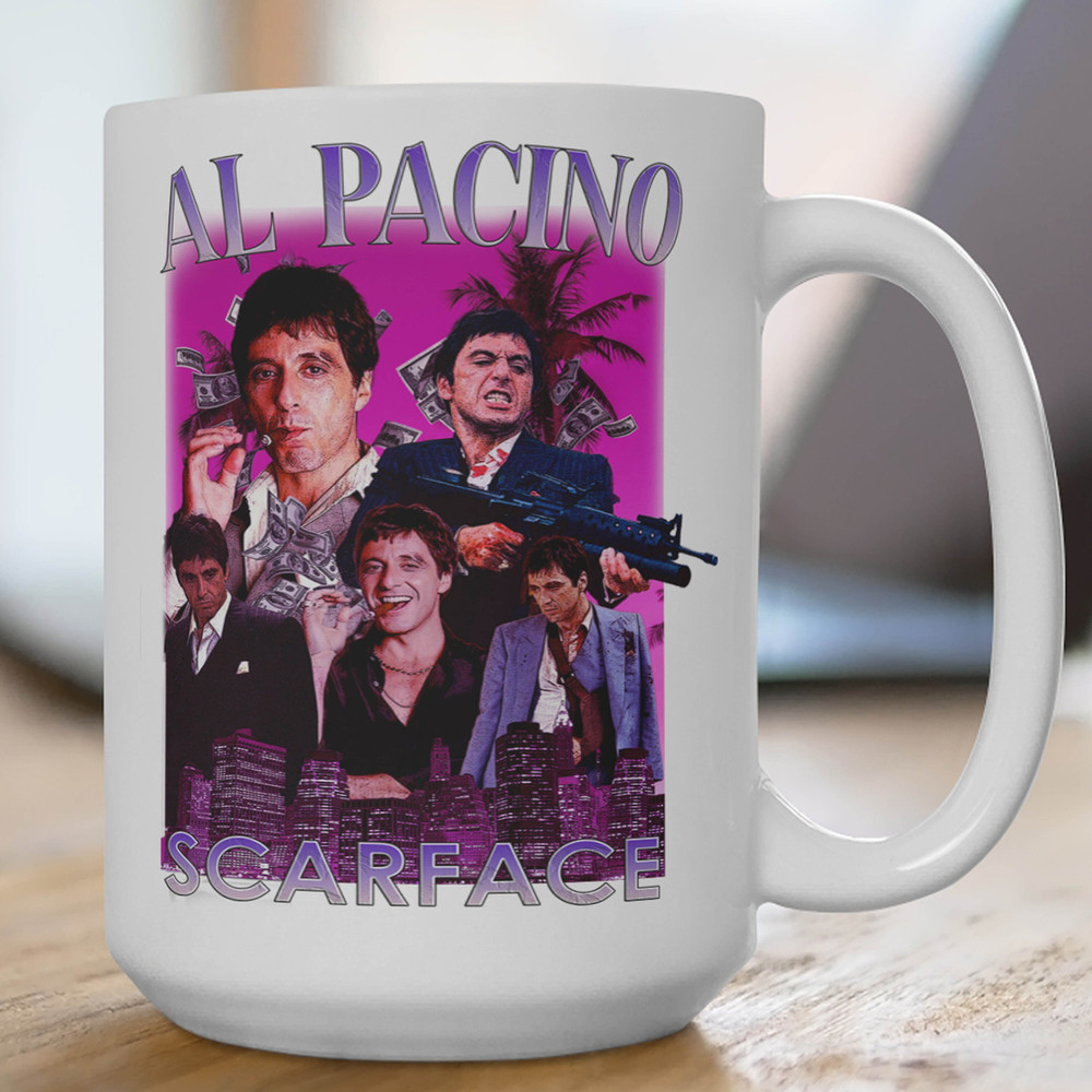 RETRO AL PACINO Mug, Al Pacino The Godfather Mug, Al Pacino Homage Mug, Al Pacino Vintage Mug, Al Pacino Michael Corleone Mug.jpg