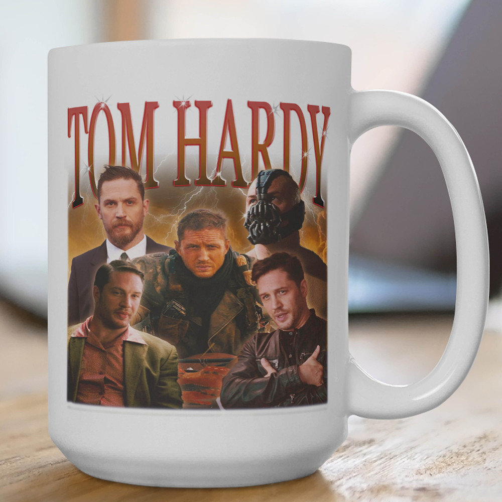 RETRO Tom Hardy Vintage Mug  Tom Hardy Homage Coffee Mug  Tom Hardy Fan Cup  Tom Hardy Retro 90s Tea Mug Tom Hardy Merch Gift.jpg