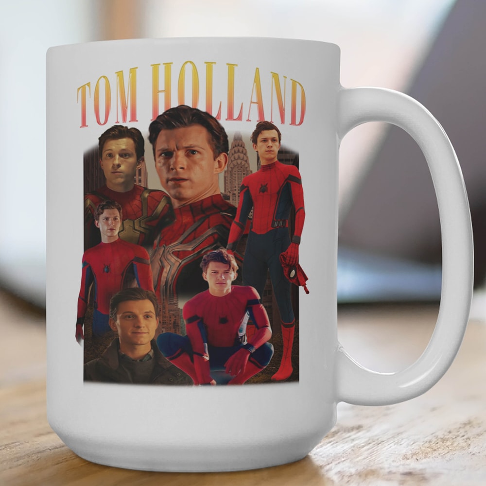 TOM HOLLAND Mug 11oz and 15oz, CoffeeTea Mug, Tom Holland Ceramic Mug, Tom Holland Mug Gift Ideas, Birthday Gift, Friend Gift, Office Gift.jpg