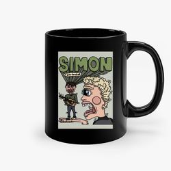 simon and garfunkel ceramic mug, gift for him, gift for her