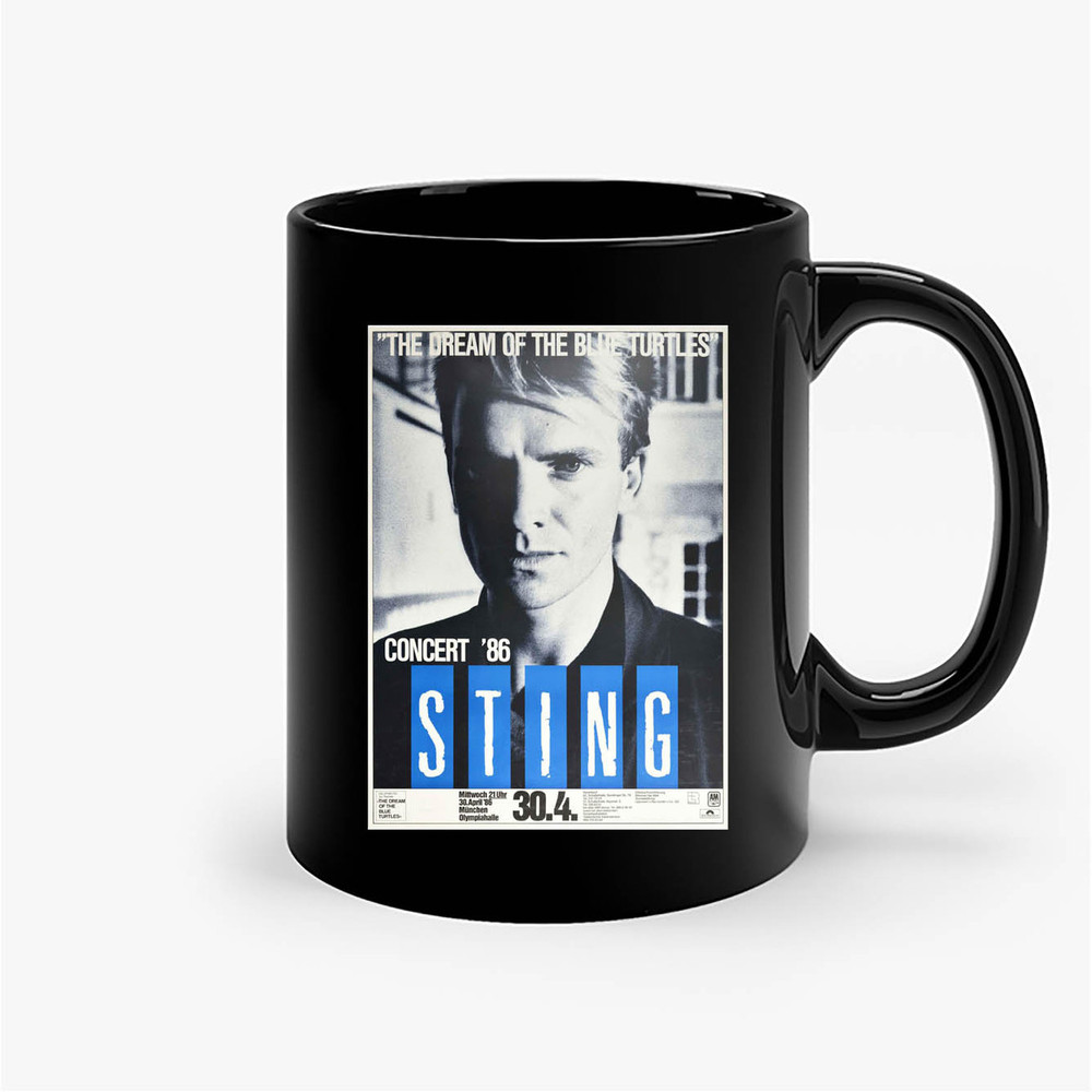 Sting Dream Of The Blue Turtles Album Concert Ceramic Mug.jpg