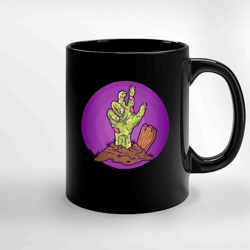 Zombie Hand Shirt Ceramic Mugs.jpg