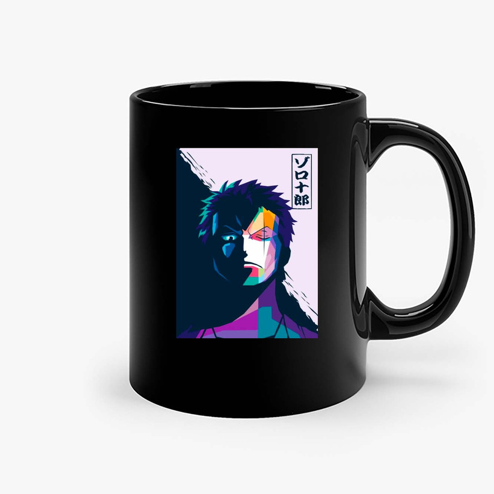 Zoro The Great Sword Swordsman Ceramic Mugs.jpg