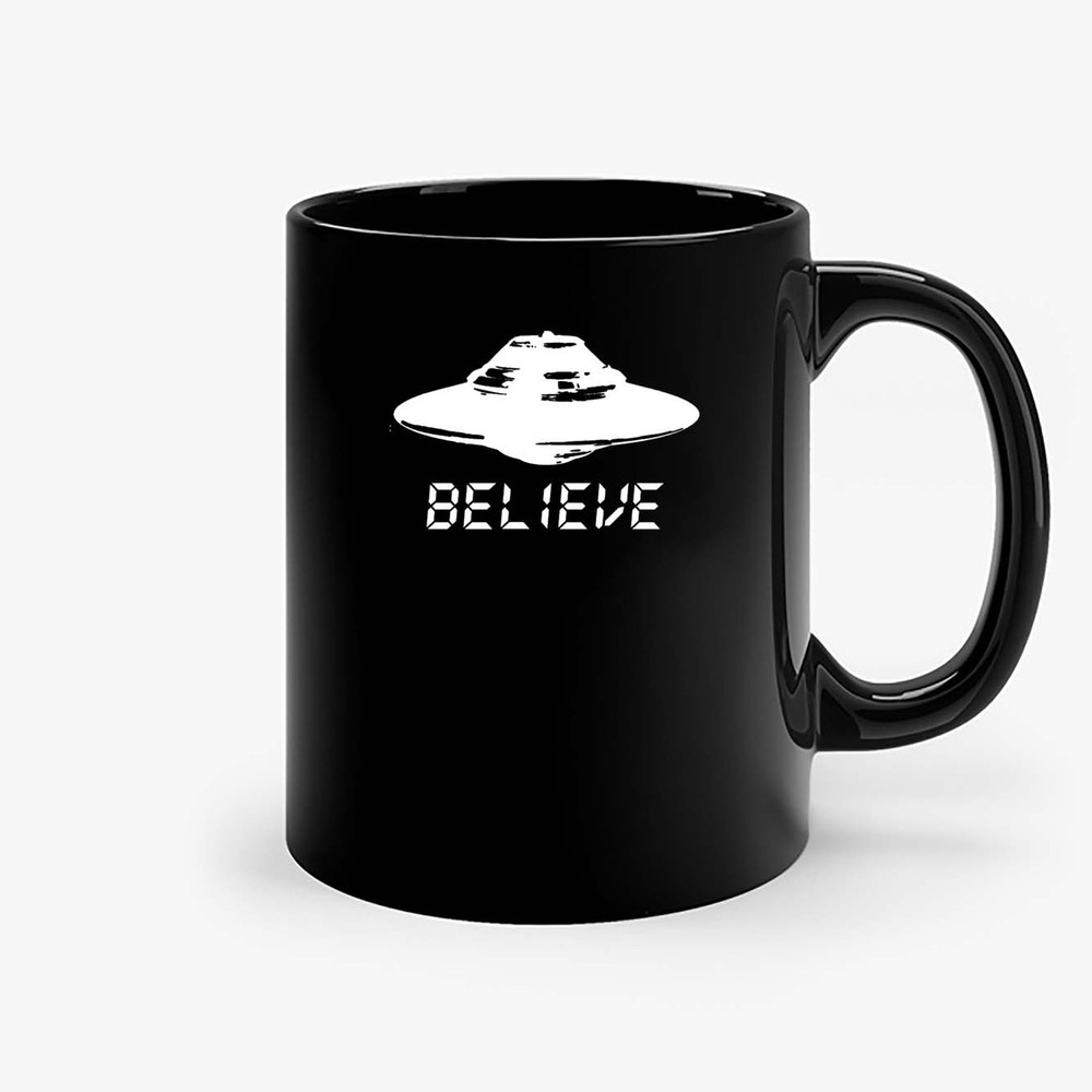 Ufo Believe Science Fiction Area 51 Ceramic Mugs.jpg