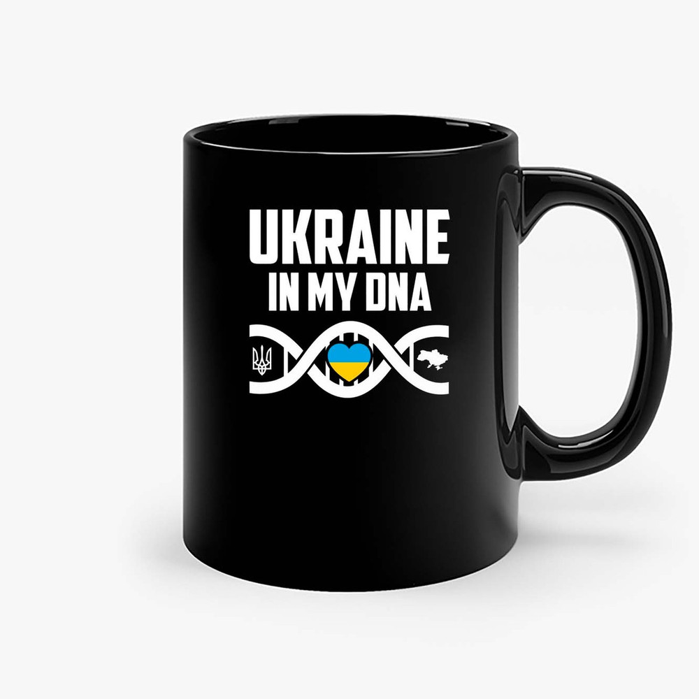 Ukraine In My Dna Stand With Ukraine Ceramic Mugs.jpg