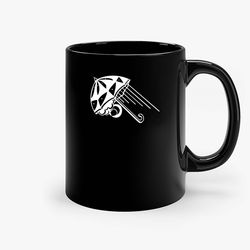 umbrella rain retro tattoo 1 ceramic mug, funny coffee mug, custom coffee mug