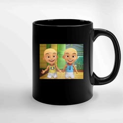 upin ipin movie ceramic mug, funny coffee mug, custom coffee mug