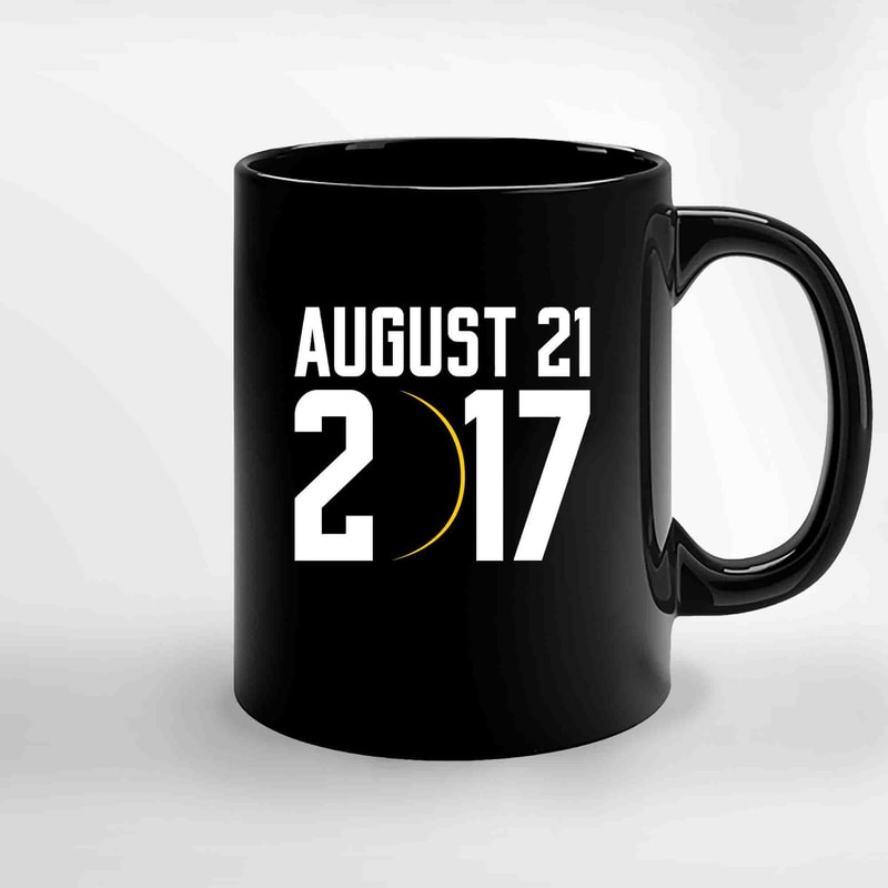 Usa Total Solar Eclipse 2017 August Ceramic Mugs.jpg