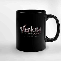 Venom Logo Carnage Ceramic Mug, Funny Coffee Mug, Custom Coffee Mug