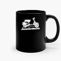 vespa club von deutschland weiz scooter ceramic mug, funny coffee mug, custom coffee mug