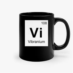 vibranium element ceramic mug, funny coffee mug, custom coffee mug
