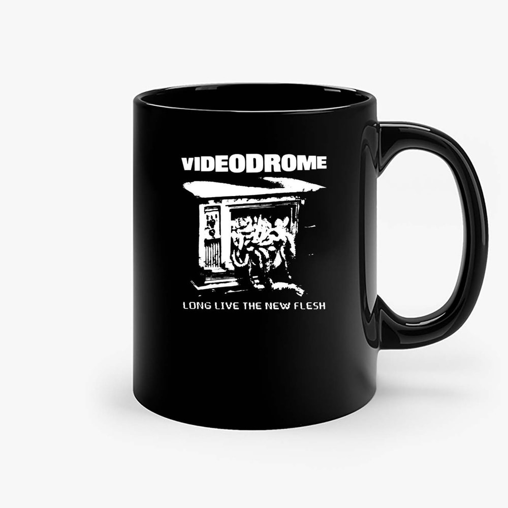 Videodrome 1983 David Cronenberg Debbie Harry James Woods Ceramic Mugs.jpg