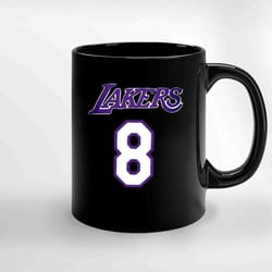 vintage 1999 kobe bryant lakers authentic nike gold ceramic mug, funny coffee mug, custom coffee mug