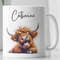 Personalised Funny Cow Mug, Highland Cow, Mug For Cow Lovers, Farm Animal Mug, Mothers Day Gifts, Funny Cow Gifts, Name Mug, Birthday Gifts.jpg