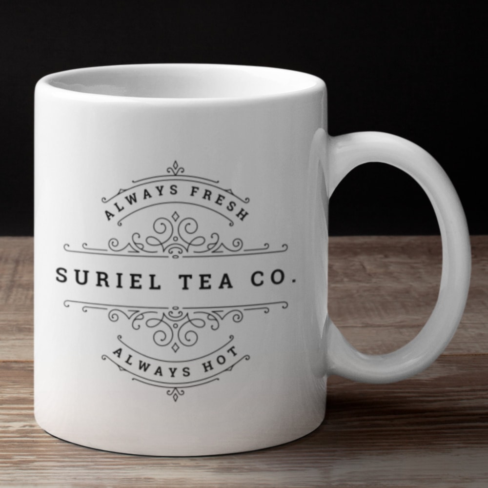 Suriel Tea Co Mug, Bookish Gift, Reading Gift, Book Lover Gift.jpg
