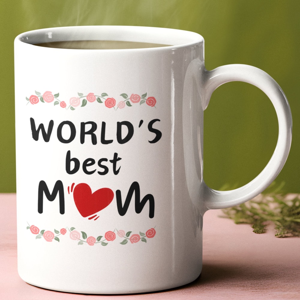 World's Best Mum Ceramic Mug 11oz, Mum Mug, Mother's Day Gift, Mother Gift, Gift For Mum, Birthday Gift Mum, New Mum Gift, Just Because Gift.jpg