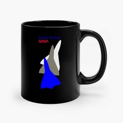 nasa space shuttle ceramic mug, funny coffee mug, gift mug