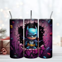 batman tumbler batman hero 20 skinny tumbler, 20 oz skinny tumbler, birthday cup, tumbler gift mug