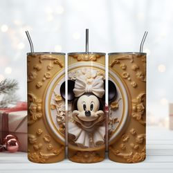Disneyland Minnie Tumbler 20oz Minnie Mouse, Birthday Gift Mug, Skinny Tumbler, Gift For Kids