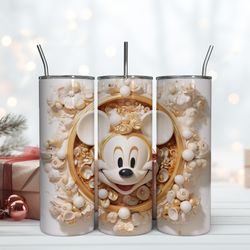 Minnie Mouse Gold 20oz Minnie, Birthday Gift Mug, Skinny Tumbler, Gift For Kids