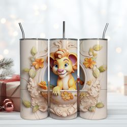 The Lion King DisneyTumbler, Birthday Gift Mug, Skinny Tumbler, Gift For Kids