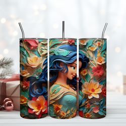 princess jasmine tumbler 20oz template aladdin cartoon 20oz, birthday gift mug, skinny tumbler, gift for kids