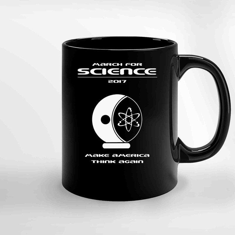 March For Science Astronaut Ceramic Mugs.jpg