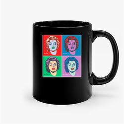 marilyn monroe ceramic mugs, funny mug, gift for him, gift for mom, best friend gift