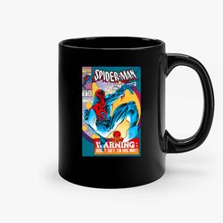 marvel spiderman 2099 ceramic mugs, funny mug, gift for him, gift for mom, best friend gift