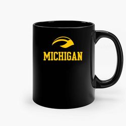 michigan wolverines ceramic mugs, funny mug, birthday gift mug, custom mug, gift for her, gift for him