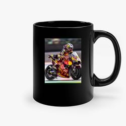 miguel oliveira at grand prix mandalika ceramic mugs, funny mug, birthday gift mug, custom mug, gift for her, gift for h